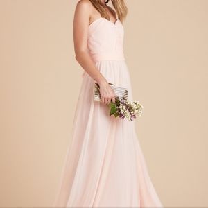 NWT BIRDY GREY XS Christina Convertible Tulle Dress in Blush Pink